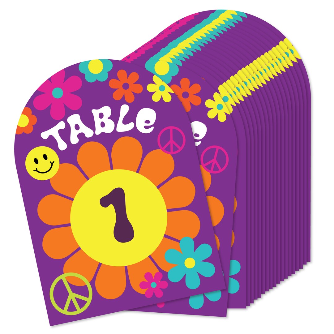 Big Dot Of Happiness Boho-Hippie Einladungskarten 12 Stück – Für 2. Geburtstag, Mit Umschlägen, Zum Ausfüllen